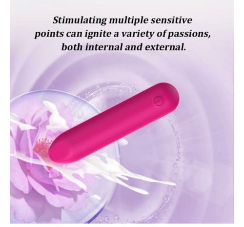 Magenta Rechargeable bullet vibrator